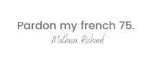 Pardon my french logo